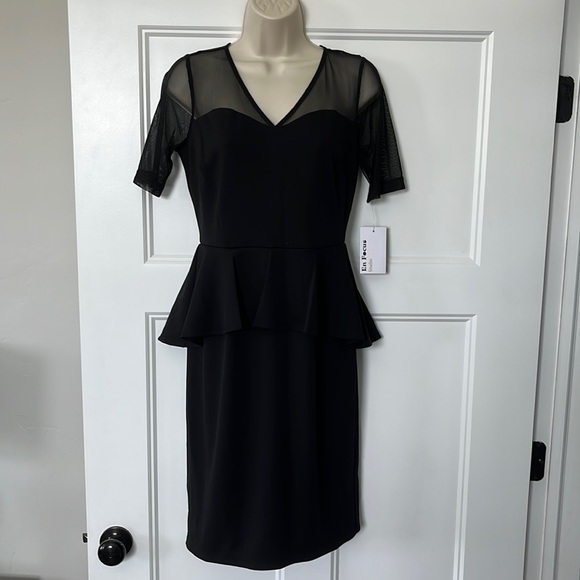 *NEW* EnFocus Studio Women’s Peplum Dress - Picture 1 of 8